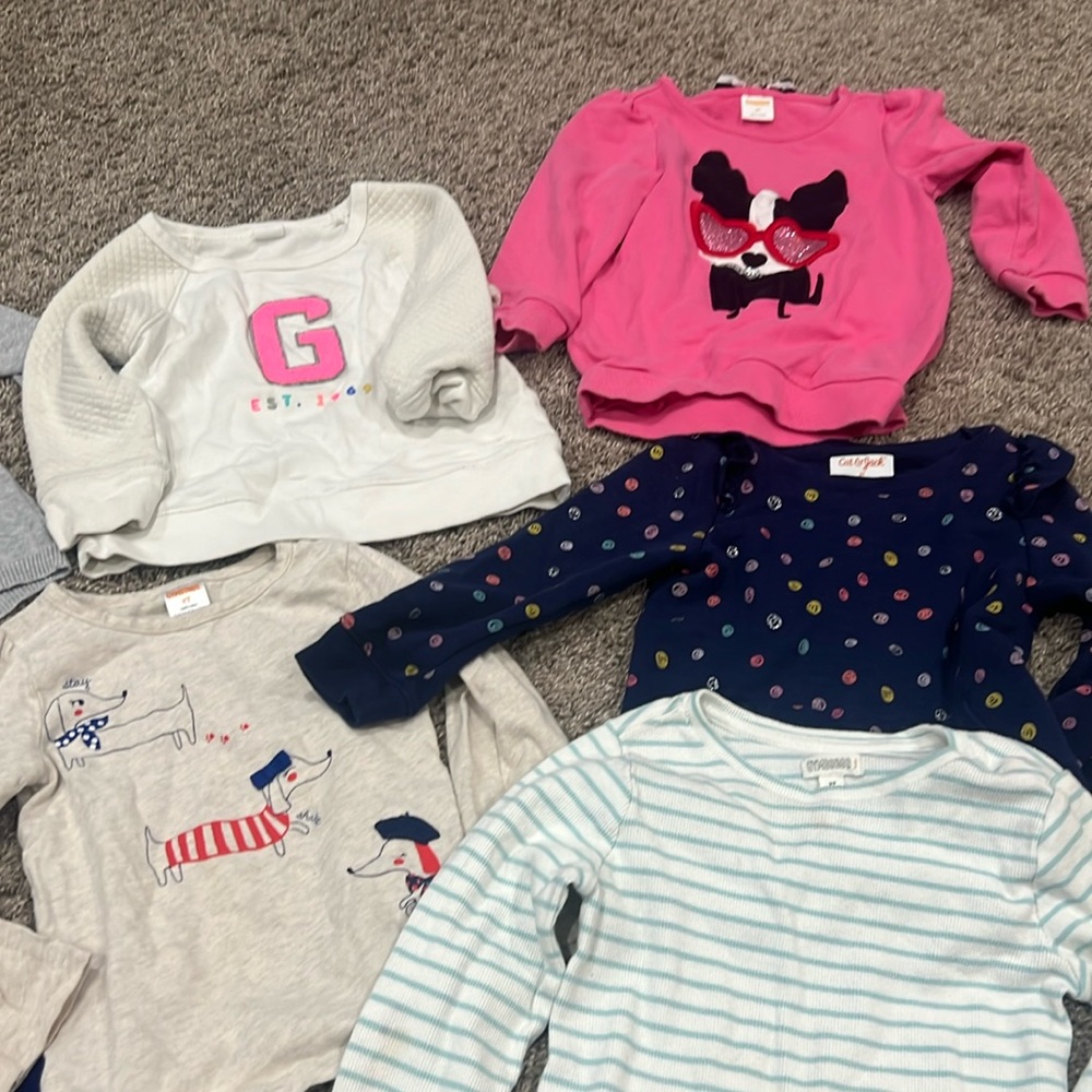 Toddler Girl 2t Lot! Gymboree, Gap & more. Pants, swimsuit sweaters, Christmas!